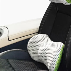 Memory Foam Car Headrest & Lumbar Support Set