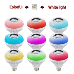 RGB Bluetooth Speaker Smart Bulb