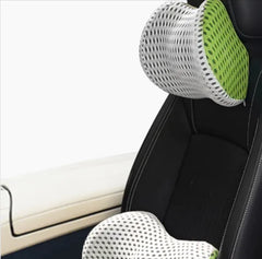 Memory Foam Car Headrest & Lumbar Support Set