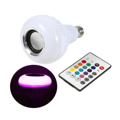 RGB Bluetooth Speaker Smart Bulb