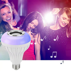 RGB Bluetooth Speaker Smart Bulb