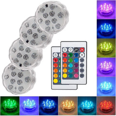 RGB Submersible LED Remote Light